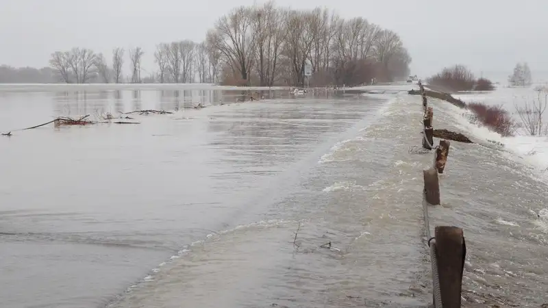 Вода наполнила все водохранилища Казахстана. Паводки в Казахстане.