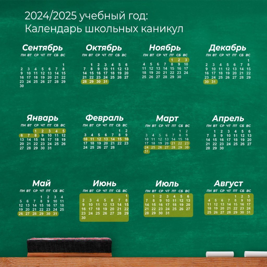 Отдых школьников в следующем учебном году в Казахстане.